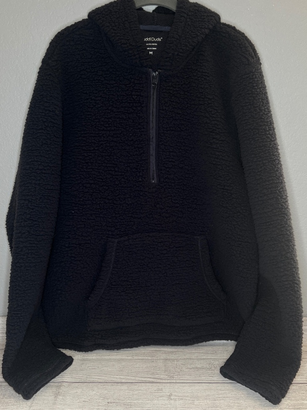 Cuddl Duds Men's Cloud Fleece Quarter Zip Hoodie [593]